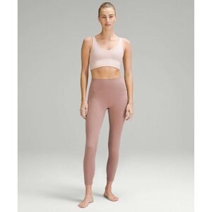 Lululemon Align High Rise Double Lined Leggings 25" Twilight‎ Rose Size 2 Yoga